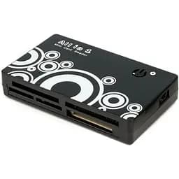 Кардрідер USB Atcom TD2027, чорний, USB 2.0 - microSD / SD / MS / M2 (10727)