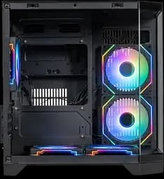 Корпус QUBE CRYSTAL ARGB Black (CRYSTAL_GBNU3) - мініатюра 2