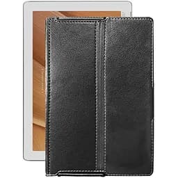 Чохол StatusCASE з екошкіри для планшету Asus ZenPad 10 (Z300CG) Чорний глянець