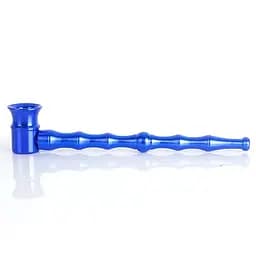 Трубка курильна металева HL-192 Blue (14956) - мініатюра 2