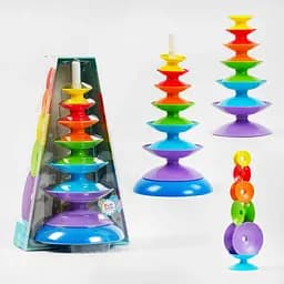 Крутезная пирамидка 4FUN Game Club 92657 Разноцветный
