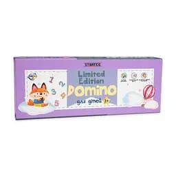 Настільна гра Strateg Domino Limited edition фіолетова української мовою (30327) 