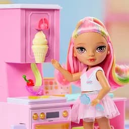 Ігровий набір із лялькою серії Littles Кондитерська Кенді Rainbow High 522058 - мініатюра 8
