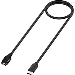 Зарядний пристрій DK CDK для Garmin Vivomove Style кабель (1m) Type-C 2 шт. (021082) (black) - мініатюра 2