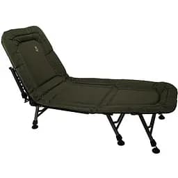 Раскладушка-кровать для рыбалки и отдыха M-Elektrostatyk L8 на 8 ножек усиленная