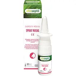 Спрей для носа Olioseptil знімає закладеність, розріджує слиз і зменшує набряк 20 мл