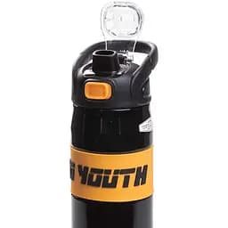 Термос спортивний TO YOUTH 680 мл з мундштуком, чорний Yiwu HP-14-54B - мініатюра 5