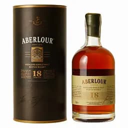 Віскі Aberlour 18yo Single Malt Scotch Whisky, 43%, 0,5 л, в подарунковій упаковці