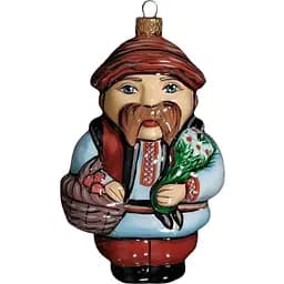 Елочное украшение Різдвяні історії Кум летний стекло (4820001248838)