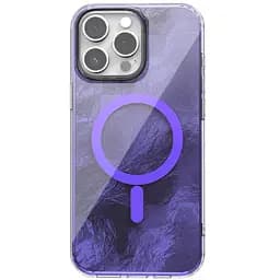 Чохол Epik TPU Shiny Mountain MagFit для Apple iPhone 13 Pro Max 6.7 Purple