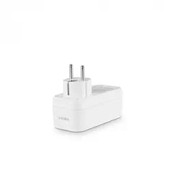 Мережевий адаптер Videx Oncord з/з 1п 2.4 A 2 USB+USB-C white (VF-AD1G2U1C-W) - мініатюра 6