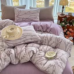 Постільна білизна євро муслін Colorful Home 20679 180х220 см