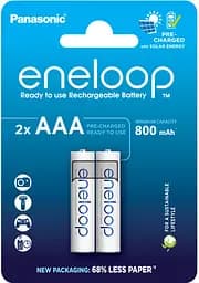 Аккумулятор Eneloop NI-MH AAA 800 мАч 2 шт. Panasonic teh0018537