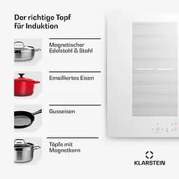 Індукційна плита гібридна Klarstein Delicatessa 70 (10045605) - мініатюра 7