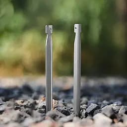 Кілки Naturehike (CNK2300ZP016) алюмінієві - 8шт - 20см - сріблясті - мініатюра 10