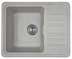 Кухонна мийка Adamant SMALL terra 570x455x180 мм, з крилом 57 см