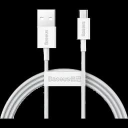 Кабель Baseus Superior Series Fast Charging Cable USB to MicroUSB 2A 1m CAMYS-02 White