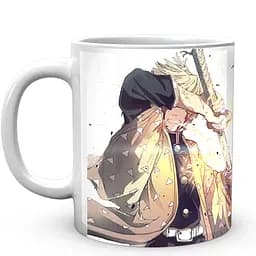 Кружка GeekLand Kimetsu no Yaiba Клинок, уничтожающий демонов Зрачок KY 002.13 330 мл белая