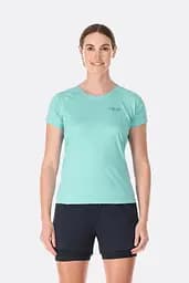 Женская футболка Rab Sonic Tee Womens 10 Светло-голубой