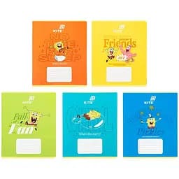 Набір зошитів Kite 18 арк., кл., софт тач + УФ лак об'ємний, 20 шт. (SB26-236)