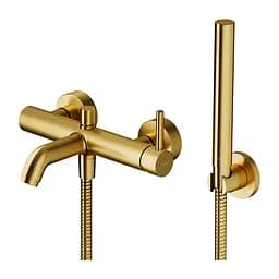 Змішувач для ванни Omnires Y brushed gold Y1231GLB Золотий