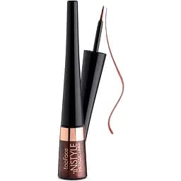 Подводка для глаз TopFace Instyle - Metallic Eyeliner PT554 08 коричневая 3.5 мл