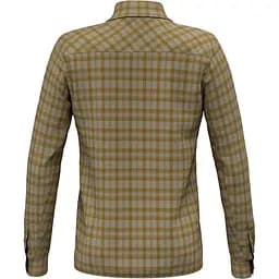 Сорочка чоловіча Salewa Fanes Flannel 5PL Mens L/S Shirt XL Світло-коричневий - мініатюра 2