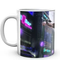 Кружка GeekLand Cyberpunk 2077 Киберпанк 2077 CY 02.596 330 мл белая