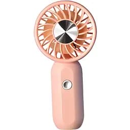 Дитячий портативний USB-вентилятор на акумуляторі рожевий (TML-266)