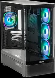 Корпус QUBE MASTERFORCE RGB Black (MASTERFORCE_GBNU3) - мініатюра 2