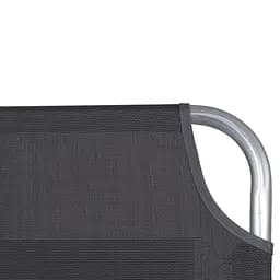 Ліжко розкладне Bo-Camp Sun Lounger 3 Positions Anthracite (1304480) - мініатюра 8