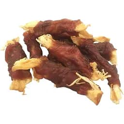 Лакомство для собак Селянські Смаколики ломтики минтая с уткой 6-8 см 500 г