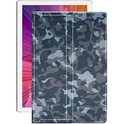 Чохол StatusCASE з екошкіри для планшету Teclast M30 Pro Хаки-синій