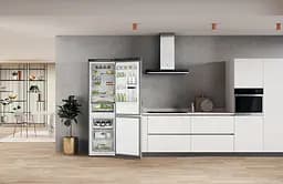 Холодильник Whirlpool 202.7x59.6х67.8 холодильне відділення 263 л морозильне відділення 104 л 2 двері А++ NF дисплей зона нульова нержавіюча сталь (W7X92OOXUA) - мініатюра 3