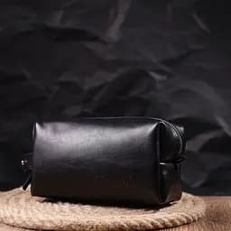 Чоловіча шкіряна косметичка GRANDE PELLE 18.5х10х9 см sum0020991 - мініатюра 6