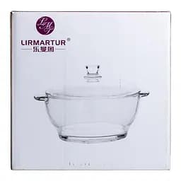 Каструля із загартованого скла Lirmartur 1 л, коричневий Yiwu HP-YH-5 - мініатюра 5