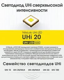 Кишеньковий ручний ліхтар EDC Nitecore MT1C Pro 1000лм USB-C (Чорний) - мініатюра 8
