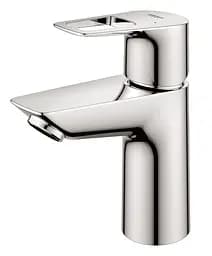 Змішувач для умивальника S-Size + натискний донний клапан Grohe BauLoop New 23878001 Хром - мініатюра 5