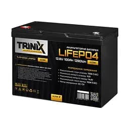Акумуляторна батарея для ДБЖ Trinix LiFePO4 12.8 V / 100 А*ч (44-00085)