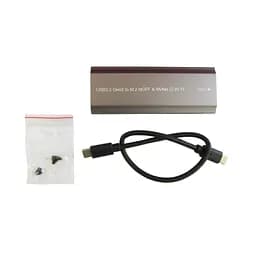 Кишеня зовнішня Dynamode M.2 SSD NVMe/SATA combo USB3.2 GEN2 USB-C (DM-CAD-SSD05) - мініатюра 6