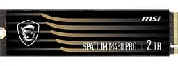 Накопитель SSD MSI m.2 NVMe 2TB Spatium M480 Pro (S78-440Q600-P83)
