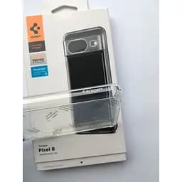 Оригінальний протиударний чохол Spigen Ultra Hybrid для Google Pixel 8 (6.2") Clear ACS06278 прозорий - мініатюра 3