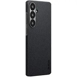 Чохол Pitaka MagEZ Ultra-Slim Classic Twill 600D для Samsung Galaxy S25 Plus Black/Grey (KS2501S) [128410] - мініатюра 2