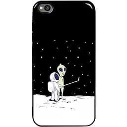 Чохол-накладка Toto Pure TPU 2 mm Print Case Xiaomi Redmi Go #40 Ufo Moon Black