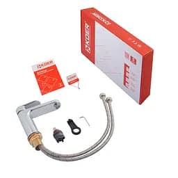 Змішувач для умивальника Koer KB-10030-01 KR5424 Хром - мініатюра 4