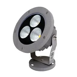 Світильник Brille садовий металевий AS-15 3*7W WW IP65 GY