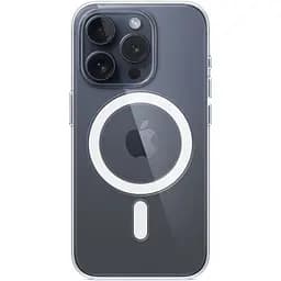 Чохол Clear Case with MagSafe для Apple iPhone 15 Pro Transparent AA [92694] - мініатюра 3