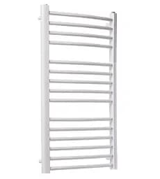 Рушникосушка водяна Heizung WG 15/45 вигнута 860х450 мм 379 Вт Білий 30412