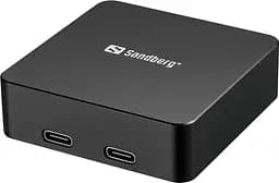 Універсальна мобільна батарея Sandberg Magnetic Wireless 5000mAh 20W PD 2xUSB-C QI-15W for Apple watch and Airpods (421-28) - мініатюра 8