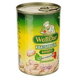 Квасоля біла WellDar італійська борлотті 400 г - мініатюра 2